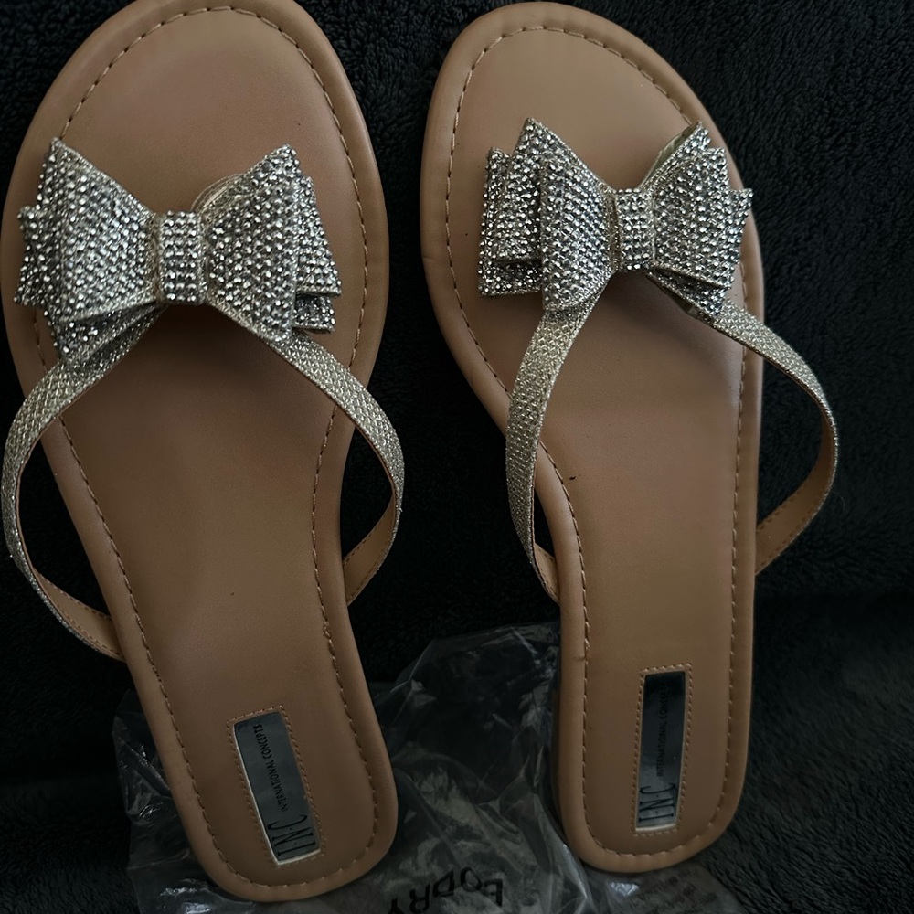 Inc international concepts bow sandals
